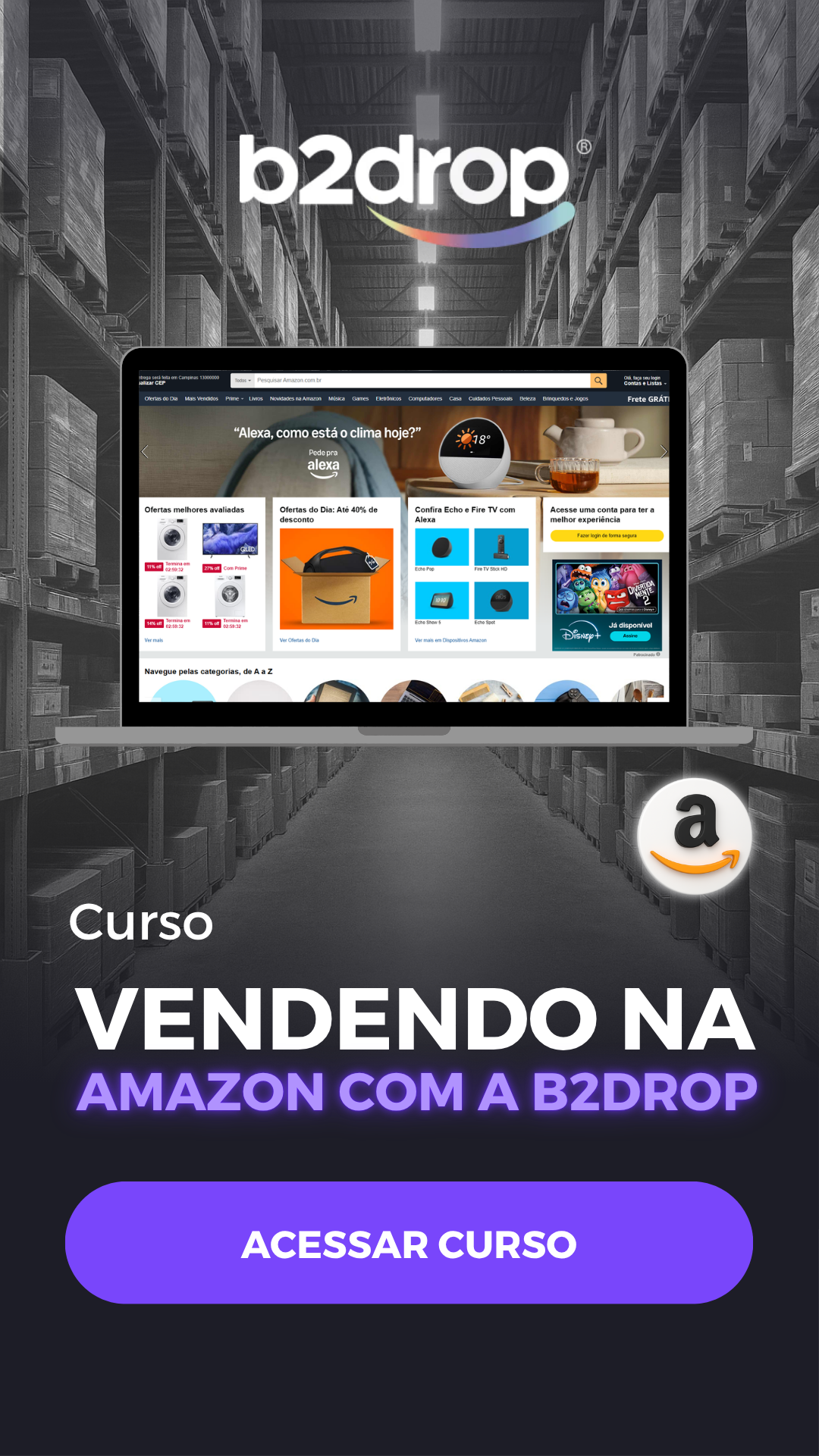 Vendendo Na Amazon Com a B2drop